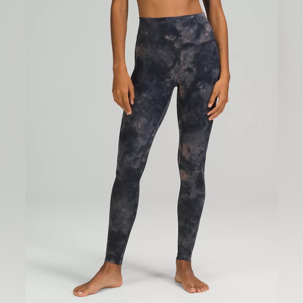 lululemon Align High-Rise Pant 28" Diamond Dye Lunar Rock - Size 8